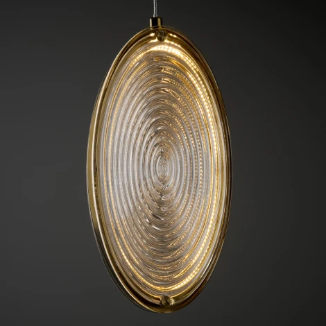 Подвесной светильник Freya Lolli FR6139PL-L8BS (LED, 220V, на проводе, круглые)