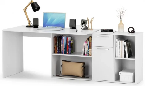 Письменный стол Mobi Лайт 03.245F белый гладкий 101 318820