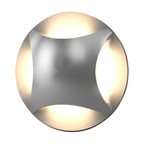 Встраиваемый светильник уличный Elektrostandard MRL LED 1106 алюминий (220V, круглые, IP65)