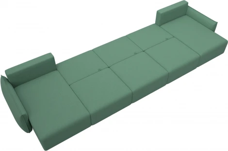 Диван п-образный Лига-051 НПБ МегаЛонг Лига Диванов (Рогожка) арт.128676