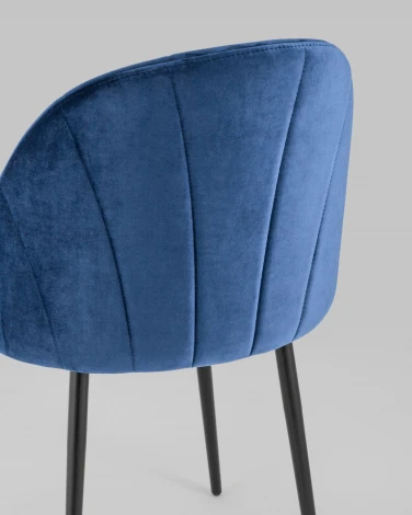 Стул Stool Group Логан NEW велюр синий 2 шт арт.УТ000036157