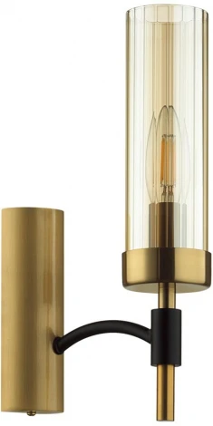 Бра Lumion Sharon 6538/1W черный, латунь E14 1*40W 220V