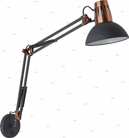 Бра на гибкой ножке Odeon Light Kapal 3318/1W (220V, выключатель)