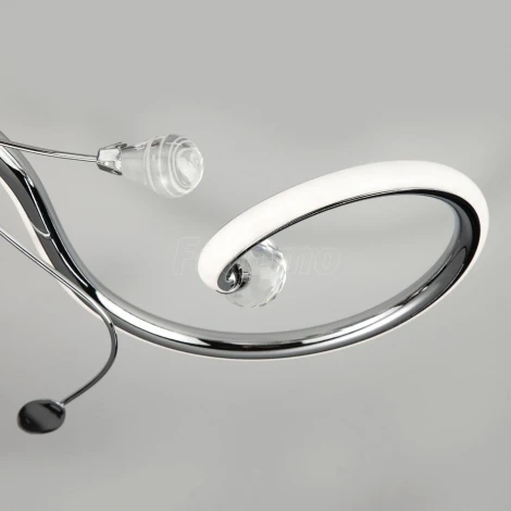 Потолочная люстра Eurosvet Curl 90129/5 хром