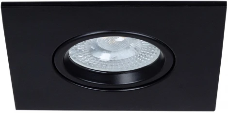 Точечный встраиваемый светильник Arte Lamp Giro A2866PL-1BK (220V, IP44)