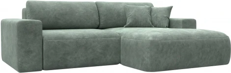 Диван угловой Лига-036 НПБ Классик правый угол Лига Диванов (Велюр) арт.127726