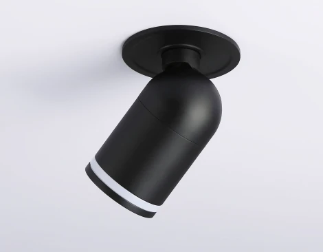 Встраиваемый точечный светильник с поворотным механизмом Ambrella Techno Spot TA1273 (220V, круглые)