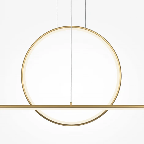 Подвесной светильник Maytoni Halo MOD247PL-L49BSK (LED, 220V, на тросе, кольцо)