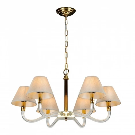 Подвесная люстра iLamp Amber YT2043-8 GD+Coffee