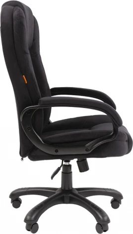 Компьютерное кресло CHAIRMAN HOME 600 (Пластик,Велюр/Черный)