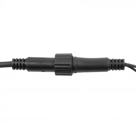 Гирлянда светодиодная 10м без вилки статическое свечение, соединяемая, 100 светодиодов 6000K IP67 провод черный Uniel ULD-F90PRO S10M-100/SBK WH