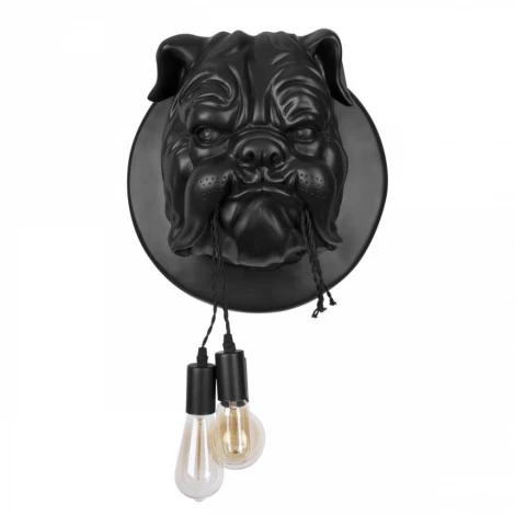 Настенный светильник Loft It Bulldog 10177 Black (220V, животные)