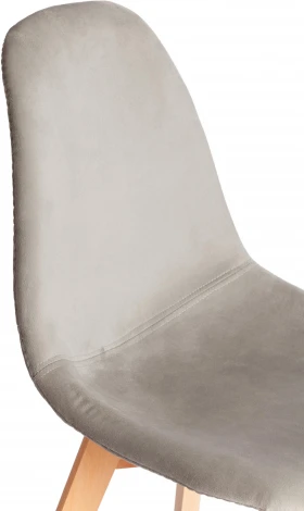 Стул CINDY SOFT (mod. C1021F1-1) / 2 шт. в упаковке Tetchair (Велюр,Дерево бук/Серый) арт.24553