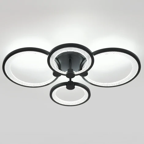 Потолочная люстра на штанге светодиодная с пультом ЭРА Odry CLL-1-78-RC BK