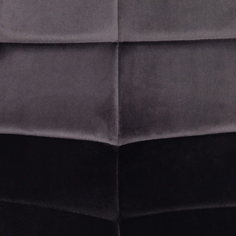 Стул Abruzzo/Абруццо (мод. 8060)/2 шт. в упаковке металл/велюр, 54х62х83см, серый (HLR-21)/черный (Комплект из 2 шт.) Tetchair 24536