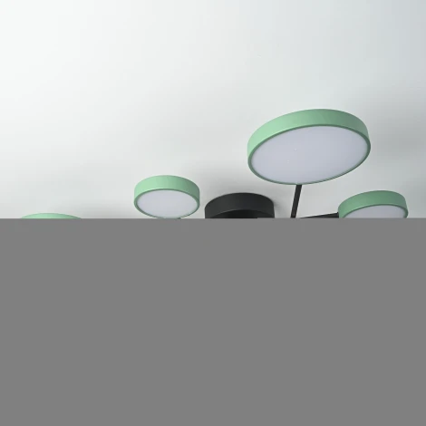 Потолочная люстра с пультом на штанге LED Lu Carte LC-11-1724