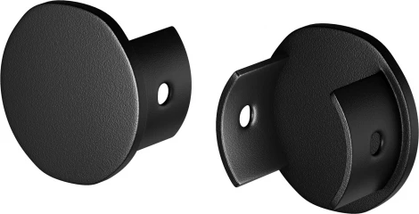 Заглушка для подвесного круглого шинопровода 2шт Maytoni Accessories for tracks Levity TRA184EC-R-11B