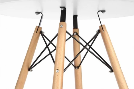 Обеденный стол Eiffel D70 Cosmo Белый