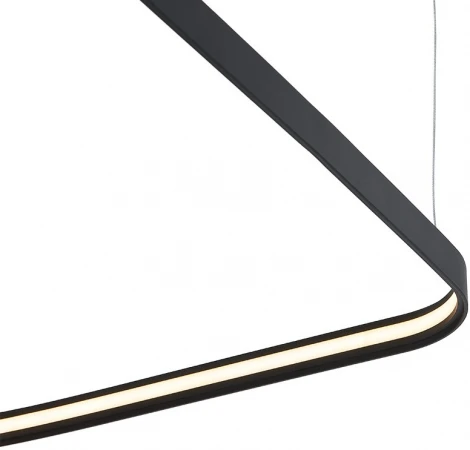 Подвесной светильник светодиодный Italline IT013-6031 black 3000K (220V, на тросе)