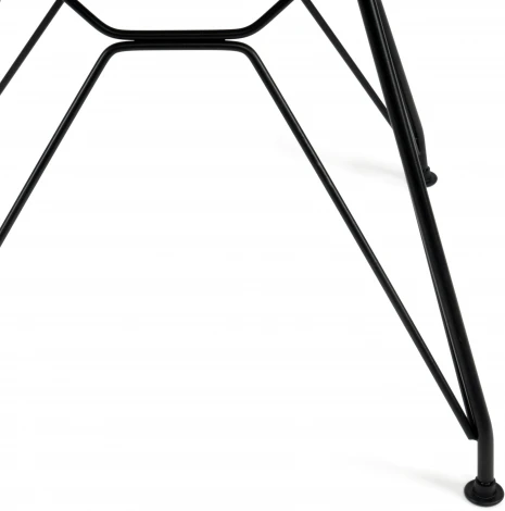 Стул HANSEN (mod. 622N) / 1 шт. в упаковке Tetchair (Пластик,Металл,Экокожа/Черный) арт.20322