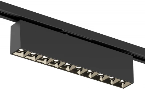 Трековый светильник однофазный 220V Denkirs Edder DK6434-BK (LED)