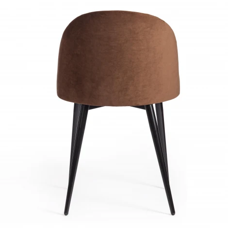 Стул MONRO (mod. 710) бежевый barkhat 5/черный (ткань/металл)