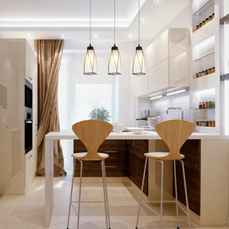 Подвесной светильник Максисвет 2-9881-3-BR E27