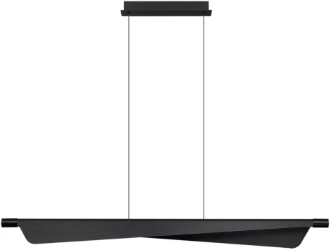 Подвесной светильник Odeon Light Linea 7017/24LA c сенсорн. выкл (диммер яркости) металл/акрил черн. брашинг 24W 3000K 220V (LED, на проводе)
