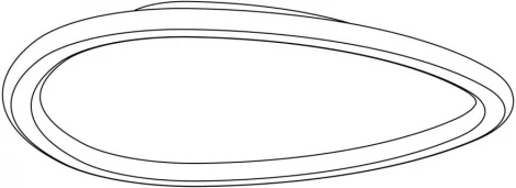Потолочный светильник RGB светодиодный с пультом Citilux Тrio CL215B240E (220V)