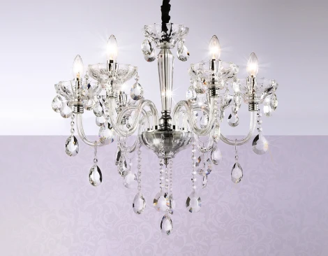 Подвесная люстра Ambrella Traditional TR4900 (220V, на цепи, свеча)