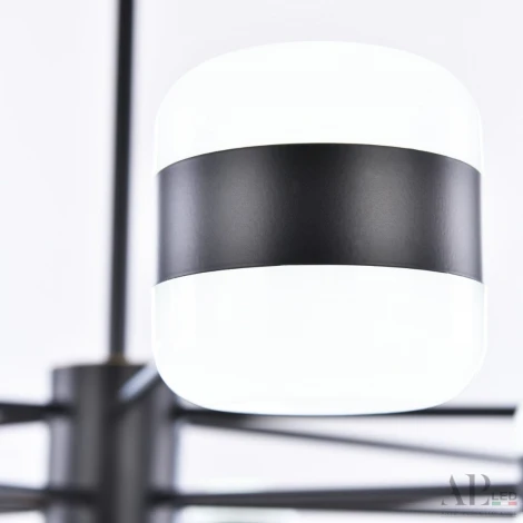 Потолочная люстра на штанге светодиодные APL LED Ferrara 3307.6296-6 Black