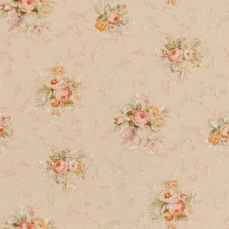 Обои виниловые Zambaiti Satin Flowers 44637(4129) 10,05 x 0,53 м