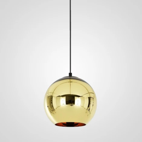 Подвесной светильник Copper Shade Gold D15 ImperiumLoft 40,018 (182694-22) (220V, на проводе, шар)