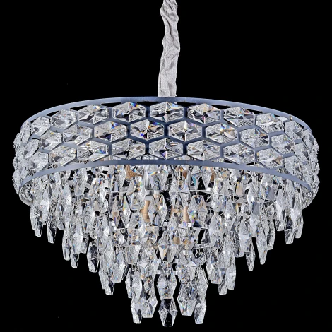 Подвесная люстра хрустальная Reluce 99380-0.4-500 CH