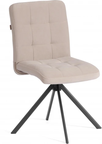 Стул обеденный Medeo Tetchair (Металл,Велюр/Бежевый) арт.24993