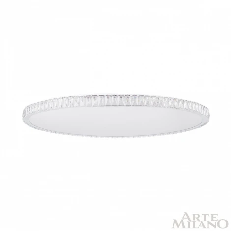 Потолочный светильник круглый Arte Milano 310122/D1000 NI (регулировка яркости, LED, 220V, пульт управления, круглые)