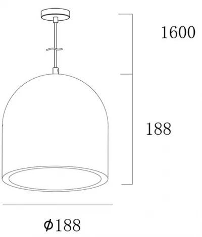 Подвесной светильник Deko-Light Concreto 342128 (220V, на проводе)