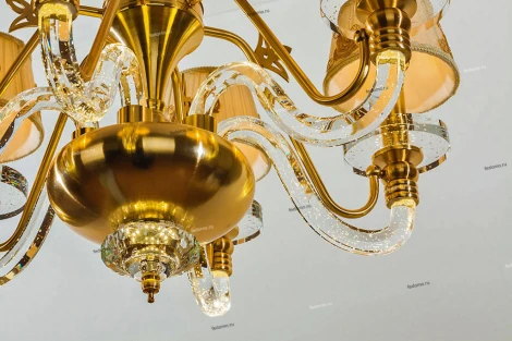 Подвесная люстра IDLamp Domenica 402/6-LEDOldbronze