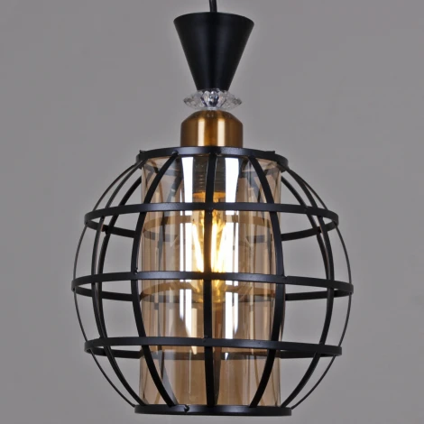 Подвесной светильник Reluce 01002-0.9-01 BK (220V, на проводе)