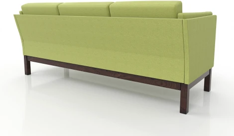 Диван Arsko Айверс Б венге зеленая рогожка