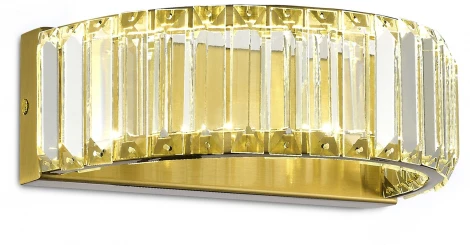 Настенный светильник ST Luce Tivoli SL1622.301.01 Латунь/Прозрачный LED 1*13W 4000K (220V)