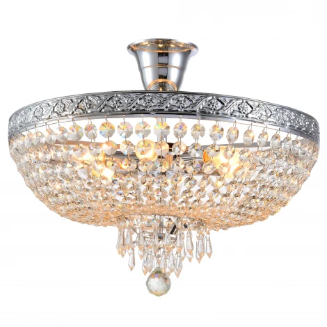 Потолочная люстра Natali Kovaltseva Barocco 81404/6C CHROME