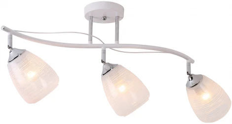 Люстра потолочная на штанге Arya 647/3P E27*60W White