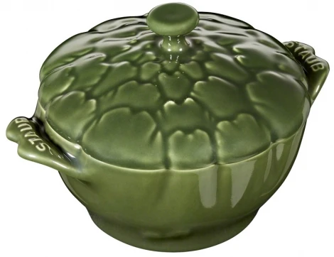 Кокот "Артишок", 12,5 см, темно-зеленый 40500-326 Staub