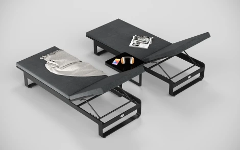 Шезлонг Gardenini Premium Villino SPVLN.010800.N2