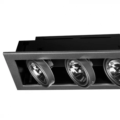 Встраиваемый точечный светильник Arte Lamp Cardani Medio A5930PL-3SI