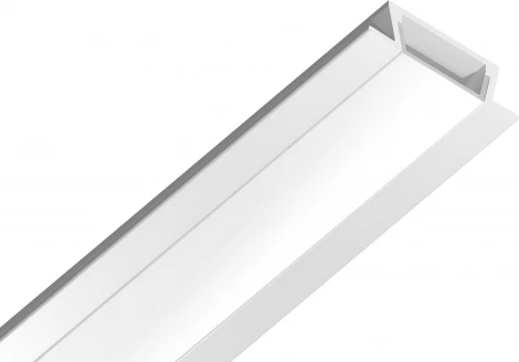 Алюминиевый профиль встраиваемый для светодиодной ленты до 11мм Ambrella Illumination GP1001WH
