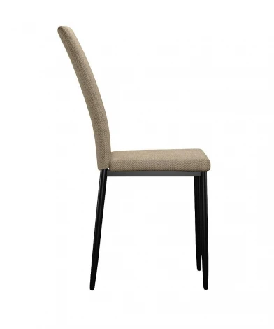 Стул DikLine 272 SB4 бежевый, ножки черные арт.00-00077984