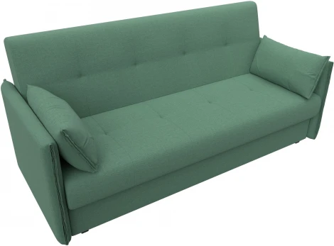 Диван-книжка Лига-018 (Зеленый/Рогожка) Лига Диванов арт.124984