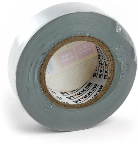 Изолента 013х19мм 20м серебро Stekker 39911